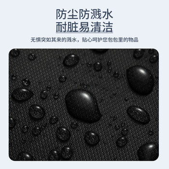 BUBM 电竞键盘包108键樱桃机械键盘罗技雷蛇头戴式耳机包赛睿鼠标外设周边电脑双肩包 BM011D6003 黑色