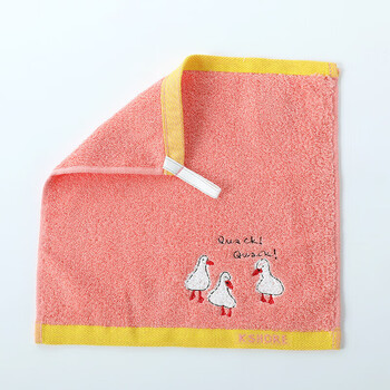 金号A类儿童毛巾100纯棉小毛巾婴儿毛巾方巾洗脸擦手毛巾洗脸帕5条装