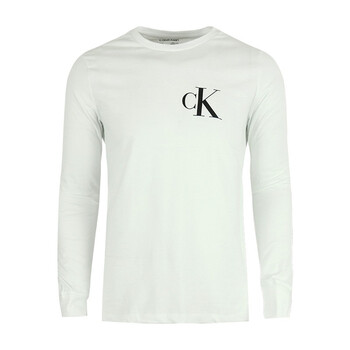 ck胶印logo款圆领t恤 奢侈品男装40hm826 白色540 s(美版偏大,尺码