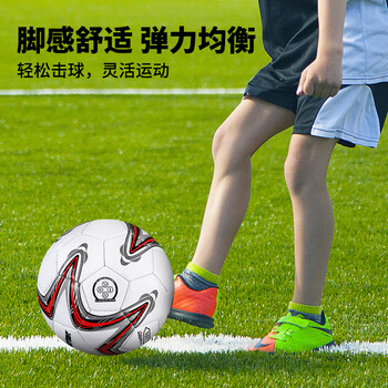 世达（star）足球5号儿童少儿标准比赛训练专用球校园世界杯PVC耐磨SB8235-04