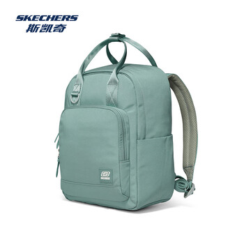 斯凯奇丨男女同款多功能手提背包马卡龙双肩包大容量初中生书包L221U136 斯凯奇丨男女同款多功能手提背包马卡龙双肩包大容量初中生书包L221U136