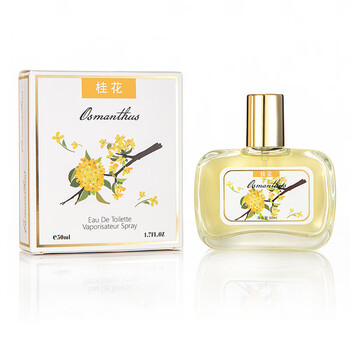 老牌国货精品桂花玫瑰茉莉百合花香调男士女士香水55ml2123桂花50ml