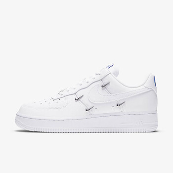 耐克nike耐克 nike女鞋air force 1 low 空军一号af1 四钩 白蓝 低帮