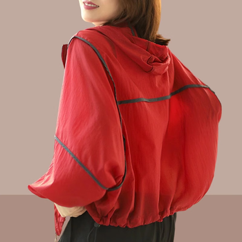 记述防晒衣外套女士2024夏季新款百搭防紫外线透气防晒服户外薄款长袖