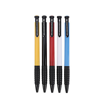 晨光（M&G）0.7mm蓝经典按动圆珠笔办公子弹头原子笔中油笔ABP41701外观颜色随机30支装