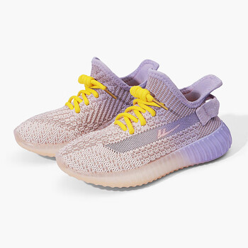 回力(warrior)儿童鞋男童椰子鞋女童休闲鞋跑步运动鞋 wz(cl)-0116 粉