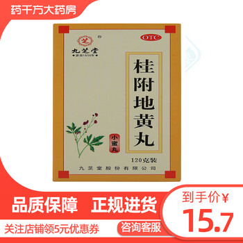 九芝堂桂附地黄丸120g