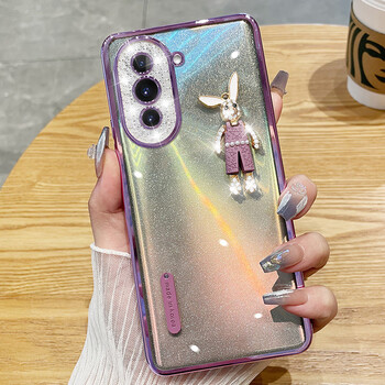 莱卡凡适用华为nova10手机壳可爱兔子nova9镜头全包nova10pro曲面屏