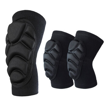 九号门将守门员训练比赛防护透气加厚护膝护肘护具两只装护膝护肘l