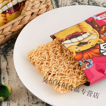 方便面脆脆香干脆面40g袋装整箱香脆干吃面 46包 怪味