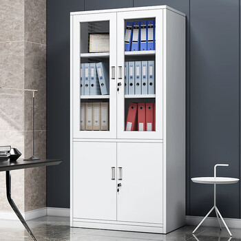 奈高（NAIGAO）文件柜办公柜钢制铁皮柜资料柜档案柜员工柜储物柜大器