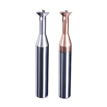 典南 55度燕尾铣刀钨钢合金燕尾铣刀槽铣刀cnc数控刀具 d10*60°*d5*d