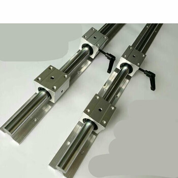 定制定制直线滑轨光轴导轨铝托圆柱滑轨支撑座导轨 木工推台锯轨道