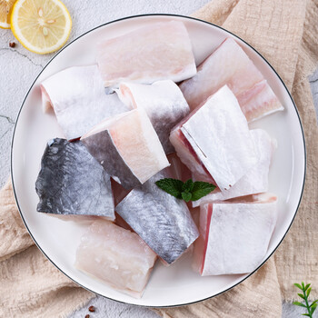 带皮巴沙鱼鱼块整条切割冷冻半成品无骨湄公鱼新鲜海鱼