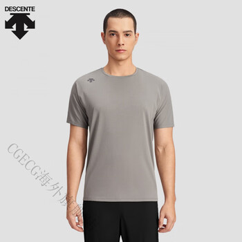 迪桑特(descente)跑步运动健身男士f360透气t恤短袖针织衫夏季新款 cc