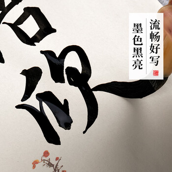 六品堂墨汁文房四宝书法国画墨汁毛笔墨水 250g 笔墨纸砚热门商品