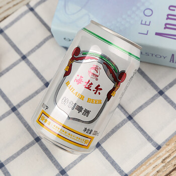 地标客海拉尔啤酒饮料 500ml*12罐/330ml6听12罐 啤呼伦贝尔海啦尔罐