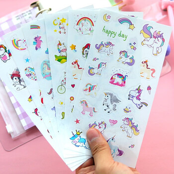 誉禾活页手账本可爱简约透明笔记本横线方格少女心网红记事本日程本伴手礼 4222-A6小女孩