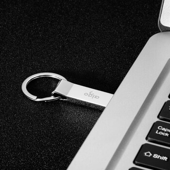 爱国者  U310  32GB USB3.2 高速读写U盘 金属U盘 车载U盘 银色 一体封装 防尘防水