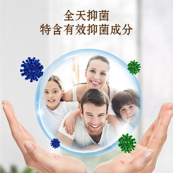 平安大通 【栀子花】洁厕宝蓝泡泡抑菌祛味厕所马桶自动清洁剂洁厕灵1200g