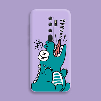 【m792趣味小鳄鱼-草紫色】液态肤手感 oppo a11