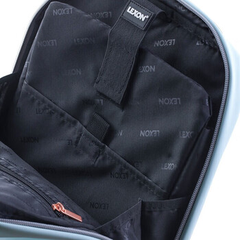 乐上(LEXON)双肩包女14英寸商务笔记本电脑包时尚书包通勤旅行背包PU浅蓝色 乐上(LEXON)双肩包女14英寸商务笔记本电脑包时尚书包通勤旅行背包PU浅蓝色