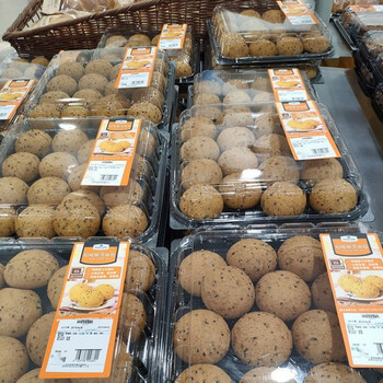 山姆麻薯面包 会员商店山姆超市原味山姆当天新鲜采购 麻薯面包24个整