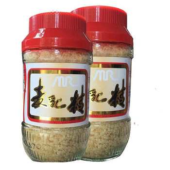 橙伯乐 麦乳精80后 瓶装麦如精老式怀旧大颗粒小时候的回忆零食 一瓶