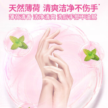 立白洗洁精【实惠囤货 呵护家庭】APG薄荷精1450g+钢丝球1只