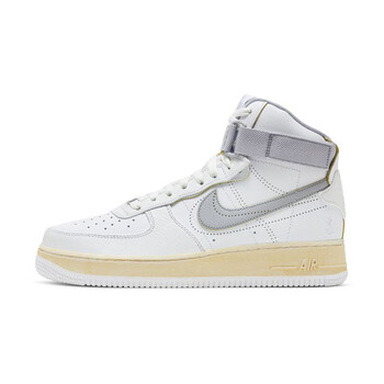 耐克nikeairforce1男子空军一号白灰做旧双钩板鞋dv4245101dv