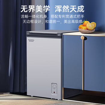 澳柯玛(AUCMA)100升低霜平嵌家用冰柜冷藏柜冷冻柜 无界单温冷柜 一级能效 天际线 BC/BD-100HSNE 澳柯玛(AUCMA)100升低霜平嵌家用冰柜冷藏柜冷冻柜 无界单温冷柜 一级能效 天际线 BC/BD-100HSNE