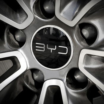 专颖比亚迪宋pro轮毂宋plusdmi车轮毂标贴车标外饰专用改装配件宋全