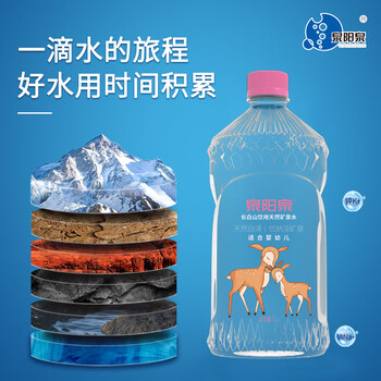 泉阳泉（QUANYANGQUAN）长白山天然矿泉水 低钠淡矿 1L*12瓶 整箱