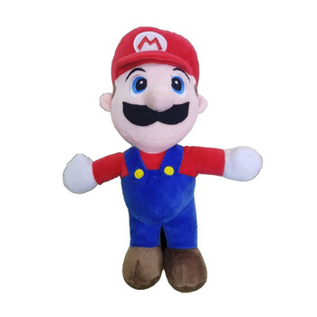 酷丑(kucu)超级玛丽可爱毛绒玩具公仔马里奥玩偶儿童卡通布娃娃男孩