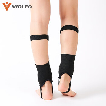 维克利奥（VICLeO）足球护腿板儿童护腿板插足球护具一对装V821218 S码（绑带+护踝）