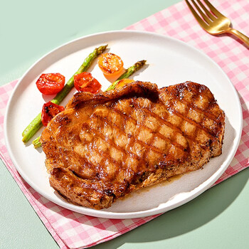 天海藏整切西冷牛排14片套餐家庭牛肉厚切黑椒新鲜儿童牛扒送烤肠0kg