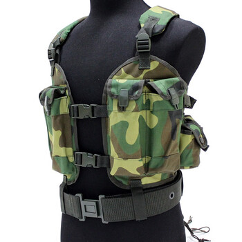 绮优妮军迷w夏95弹袋路携行具战术背心训练马甲外勤装具多色可选w夏