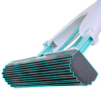 妙洁胶棉拖把27cm杆长124共1头对折式懒人家用一拖净免手洗海绵吸水 妙洁胶棉拖把27cm杆长124共1头对折式懒人家用一拖净免手洗海绵吸水