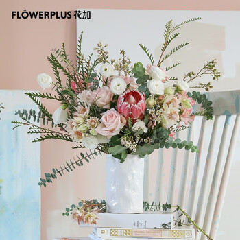 花加谜藏 花加flowerplus 谜藏高端混合花束包月订3个月12束周一收花 行情报价价格评测 京东
