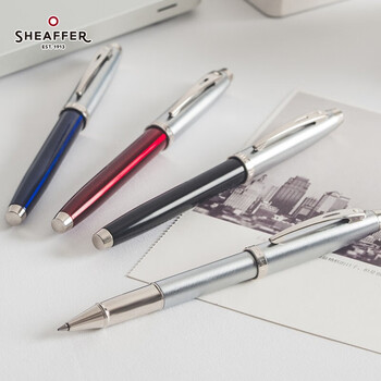 sheaffer宝珠笔 签字笔 签名笔高端轻奢商务练字笔男女定制刻字礼盒伴手礼 100系列 半透红珐琅