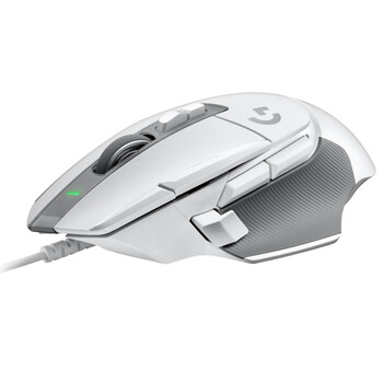 G502 X有线游戏鼠标 g502进阶有线版 全新光学机械混合微动 HERO引擎 电竞鼠标  白色