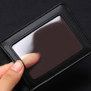 嘉然恒 真皮工作牌企业员工胸牌证件卡套带收纳卡位挂脖牌会议出入证工作证套牛皮材质可定制 升级竖款棕色 嘉然恒 真皮工作牌企业员工胸牌证件卡套带收纳卡位挂脖牌会议出入证工作证套牛皮材质可定制 升级竖款棕色