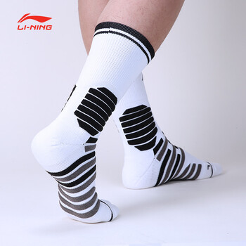 李宁(LI-NING)运动袜吸汗防滑毛巾底篮球袜潮袜长袜中筒高帮透气时尚男女袜子红 李宁(LI-NING)运动袜吸汗防滑毛巾底篮球袜潮袜长袜中筒高帮透气时尚男女袜子红