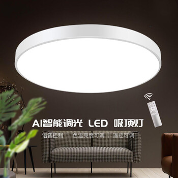 支持小米mi米家通用led智能吸顶灯圆形卧室灯遥控客厅餐厅阳台过道