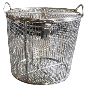 定制304污水泵防护罩潜水泵笼水泵罩子鱼池塘泵过滤网 直径40cm高60cm