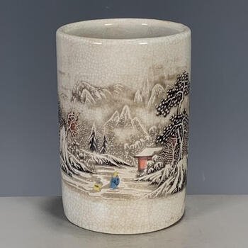 清代瓷器笔筒价格报价行情- 京东