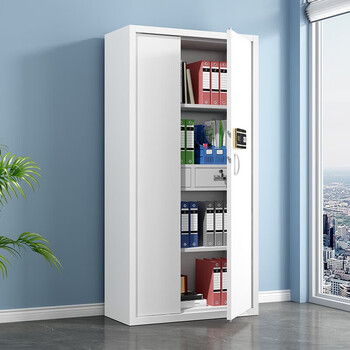 中伟（ZHONGWEI）保密柜文件资料档案员工储物收纳财务室双保险指纹密码锁通门带抽