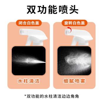 夏阳（XIAYANG）乳胶漆清洁剂500ml 开荒保洁清洗神器新房装修去除墙漆涂料腻子粉