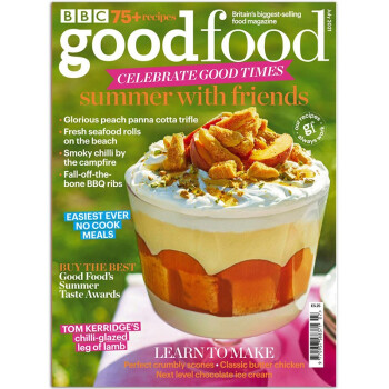 【单期可选】BBC Good Food BBC美食 2021年月刊 英国美食美酒烹饪料理杂志 2021年7月刊
