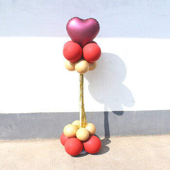 孩子生日背景布置宝宝生日周岁百天派对迎宾气球立柱婚礼布置装饰用品